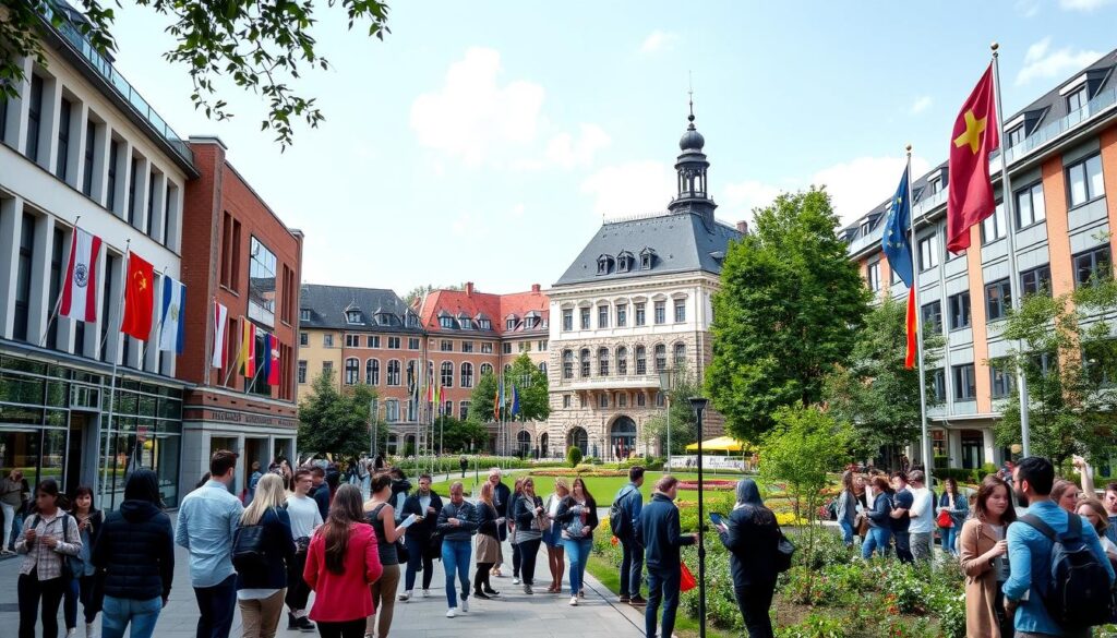 Internationales Umfeld in der Forschungsuniversität Erlangen